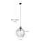 Hello Honey® Matte Black Oversized Geometric Glass Ceiling Light
